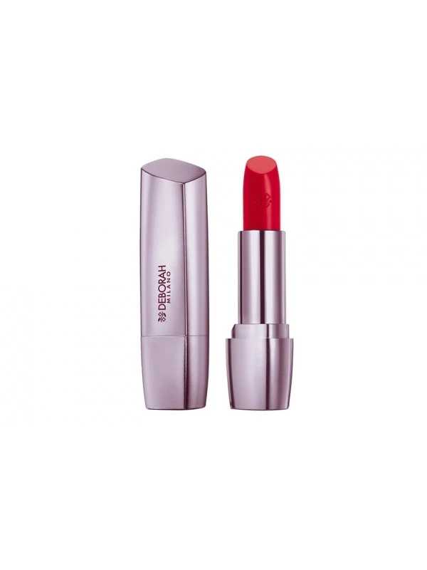 Rossetto Deborah Milano Red Shine - 09 Poppy Red 3 Rossetto Deborah Milano Red Shine - 09 Poppy Red