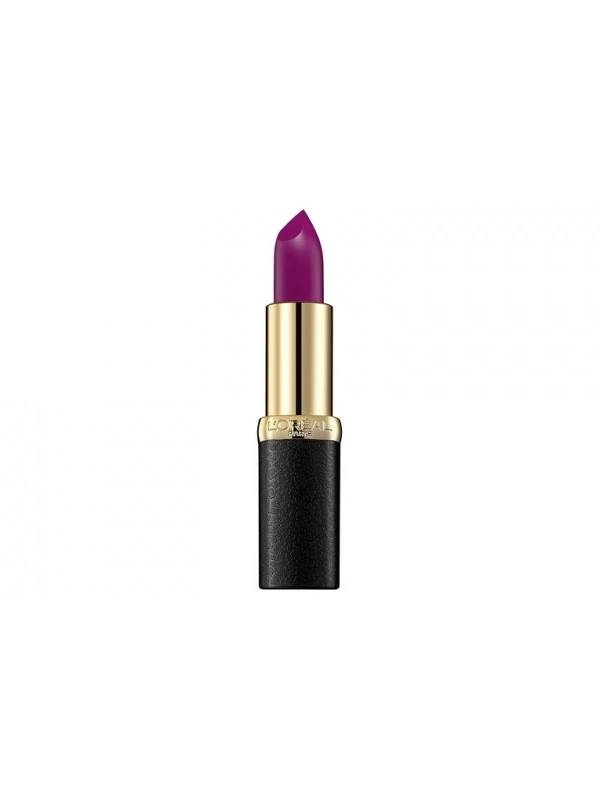 Rossetto L'oreal Color Riche Matte - 472 Purple Studs 3 Rossetto L'oreal Color Riche Matte - 472 Purple Studs