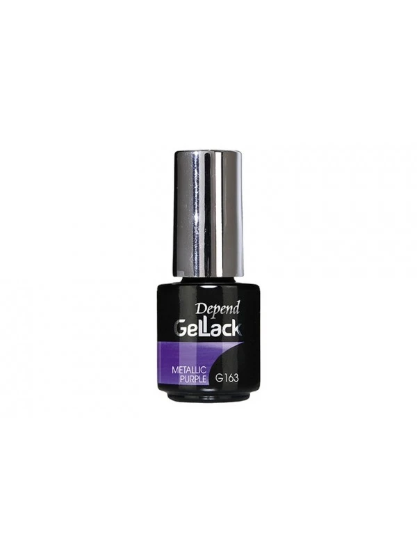 Smalto Gel Depend Gel Lack - 163 Metallic Purple 3 Smalto Gel Depend Gel Lack - 163 Metallic Purple
