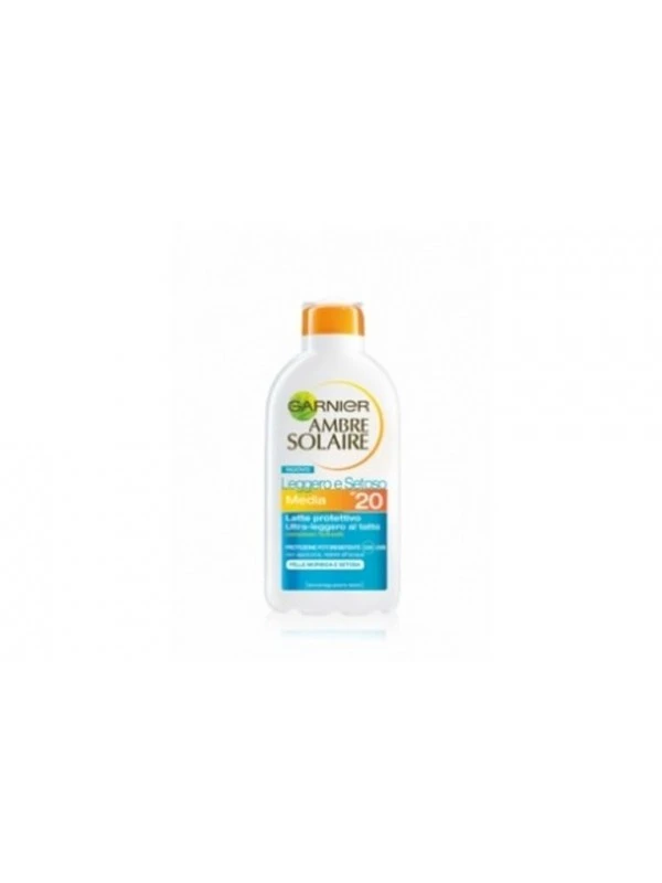 Garnier Solare Ambre Solaire - Latte Setoso Spf 20 Media Protezione 3 Garnier Solare Ambre Solaire - Latte Setoso Spf 20 Media Protezione